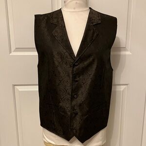 Scully Dark Brocade Men's Vest